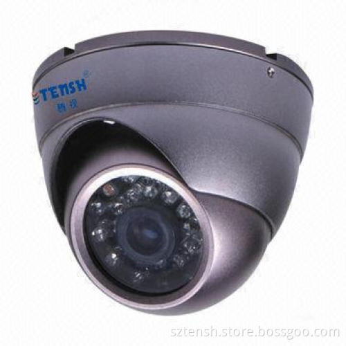 420TVL Commonly Used IR Dome Camera, 12V DC Power Supply